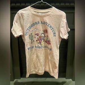 Nickelodeon Beige Outdoors Adventure Tee